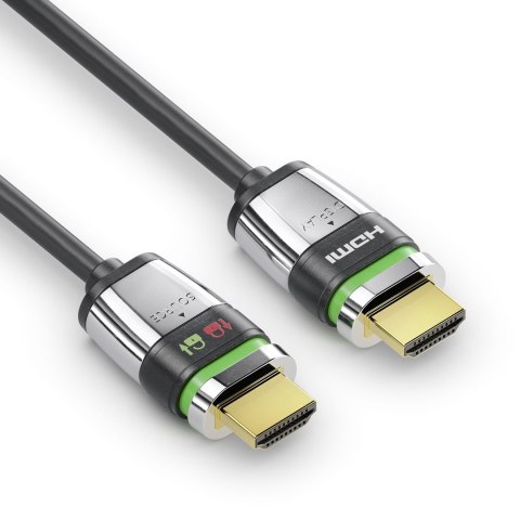 FiberX FX-I355-015 kabel HDMI 15 m HDMI Typu A (Standard) Szary, Srebrny