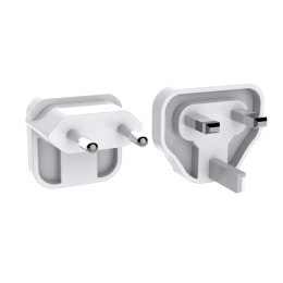 RealPower DeskCharge-65 Travel Uniwersalne Szary Prąd przemienny Wewnętrzna