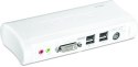 TRENDnet KVM Switch 2-Port DVI/USB/Audio mit Kabeln