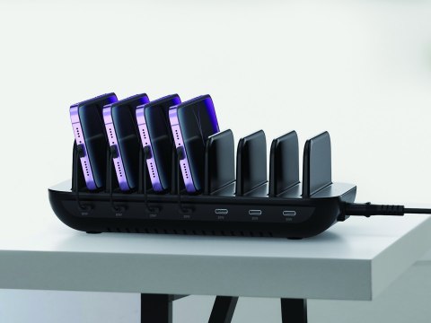 Ładowarka Conceptronic OZUL07B 7Port 7xUSB-C Multi 160WPD3.0 bk