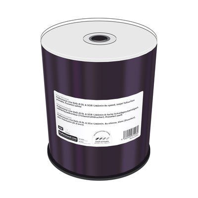 MediaRange MRPL607-C płyta DVD 8,5 GB DVD+R DL 100 szt.