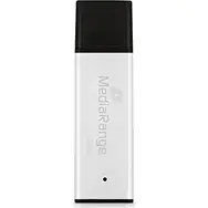 MediaRange MR1902 pamięć USB 128 GB USB Typu-A 3.2 Gen 1 (3.1 Gen 1) Czarny, Srebrny