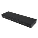 RealPower 284513 konwerter szeregowy/repeater/izolator USB 2.0 RS-232 Czarny