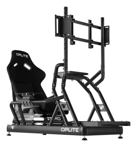 Oplite OP-R8-SMSB uchwyt / stojak do monitorów 144,8 cm (57") Biurko Czarny