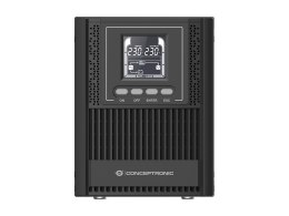 Zasilacz CONCEPTRONIC UPS 1000VA/900W/4xIEC/HID USB/+Online Tower sw