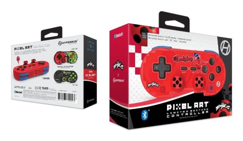 Hyperkin M01328-MTLB kontroler gier Czarny, Niebieski, Czerwony Bluetooth Gamepad Android, MAC, Nintendo Switch, Nintendo Switch