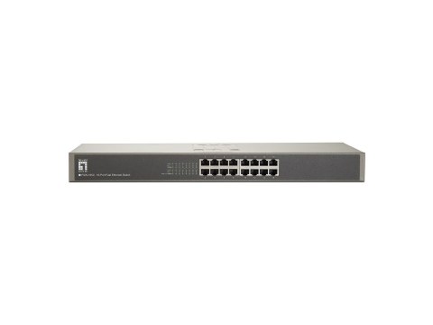 LevelOne FSW-1650 przełącznik sieciowy Nie zarządzany Fast Ethernet (10/100) Szary
