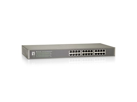 Przełącznik LevelOne FE 24-portowy 19" 100Mbps