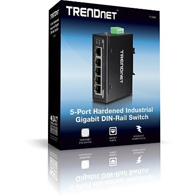 TRENDnet Industrial Switch 5-Port Gbit DIN-Rail