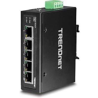 TRENDnet Industrial Switch 5-Port Gbit DIN-Rail