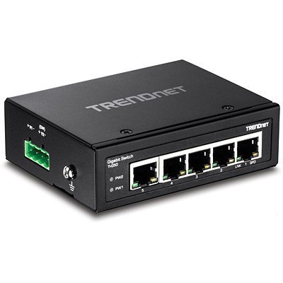 TRENDnet Industrial Switch 5-Port Gbit DIN-Rail