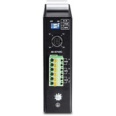 TRENDnet Industrial Switch 6-Port Gbit PoE+ L2 Man DIN-Rail