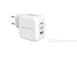 Conceptronic ALTHEA17W ładowarka do urządzeń przenośnych Uniwersalne Biały Prąd przemienny Szybkie ładowanie Wewnętrzna