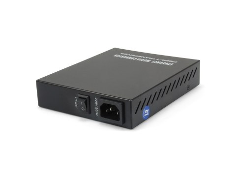 LevelOne GVM-1000 - Media konwerter - Ethernet, Fast Ethernet - 10Base-T, 100Base-TX, 1000Base-T, 1000Base-X - RJ-45 / SFP (mini
