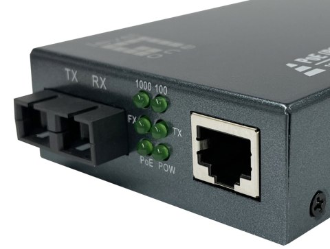 LevelOne GVT-2014 konwerter sieciowy 1000 Mbit/s 1310 nm Pojedynczy Szary
