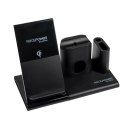 RealPower ChargeAIR Connect Smartfon, Smartwatch, Tablet Czarny USB Bezprzewodowe ładowanie Wewnętrzna