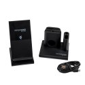 RealPower ChargeAIR Connect Smartfon, Smartwatch, Tablet Czarny USB Bezprzewodowe ładowanie Wewnętrzna