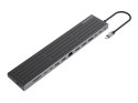 Stacja dokująca CONCEPTRONIC 14-1 USB-C->2xHDMI/DP/2xUSB-C/+ 18cm bk
