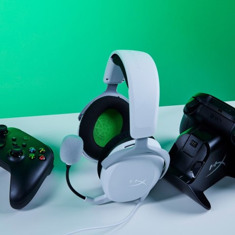 Zestawy słuchawkowe dla graczy HyperX CloudX Stinger 2 Core Xbox (białe)
