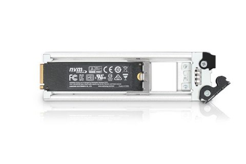 Icy Dock MB840TP-B obudowa do dysków twardych Obudowa SSD Aluminium, Czarny M.2