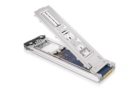 Icy Dock MB840TP-B obudowa do dysków twardych Obudowa SSD Aluminium, Czarny M.2