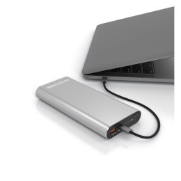 Powerbank RealPower PB-20000PD Pro srebrny 20 000mAh