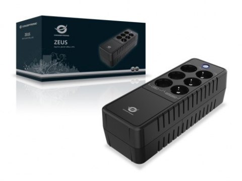 Zasilacz UPS CONCEPTRONIC 650VA/360W/6xSchuko/RJ45