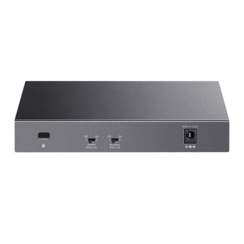 TP-Link LiteWave LS108GP przełącznik sieciowy Nie zarządzany Gigabit Ethernet (10/100/1000) Obsługa PoE Czarny