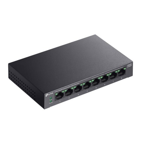 TP-Link LiteWave LS108GP przełącznik sieciowy Nie zarządzany Gigabit Ethernet (10/100/1000) Obsługa PoE Czarny