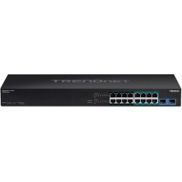 TRENDnet Switch 18-Port Gbit PoE++ 2xSFP 19