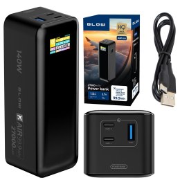 Power Bank 27000mAh PD 140W AIR99.9 CZARNY LCD