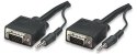 MANHATTAN Kabel SVGA + Audio na SVGA + Audio 3.5 mm M/M 10 m 324359