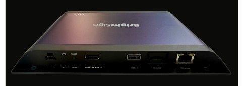 BrightSign HD1026 odtwarzacz multimedalny Czarny 4K Ultra HD 3840 x 2160 px Wi-Fi
