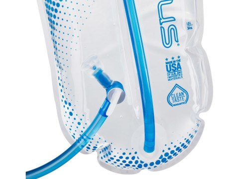 Platypus BIG ZIP Codzienne użytkowanie 3000 ml Polietylen, Silikon Niebieski, Przezroczysty