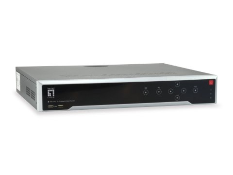 LevelOne NVR-1332 Sieciowy Rejestrator Wideo (NVR) Czarny, Srebrny