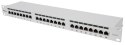 Patchpanel INTELLINET 24-Port Cat6a FTP 1HE 720854 szary