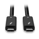 Lindy 31121 kabel Thunderbolt 2 m 40 Gbit/s Czarny