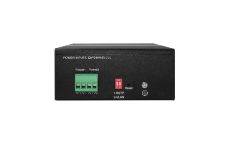 LevelOne IGS-2110 przełącznik sieciowy Zarządzany L2 Gigabit Ethernet (10/100/1000) Czarny