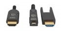 Manhattan 355544 kabel HDMI 70 m HDMI Typu A (Standard) HDMI Typu D (Micro) Czarny
