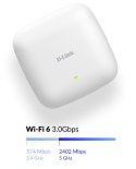 Punkt dostępowy D-Link DAP-X3060 Nuclias Connect WiFi 6 AX3000