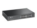 TP-Link TL-SF1016DS przełącznik sieciowy Nie zarządzany Fast Ethernet (10/100) 1U Czarny