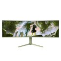 Arozzi Nova 49" Curved monitor komputerowy 124,5 cm (49") 5120 x 1440 px Dual QHD LED Zielony