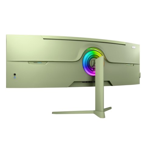 Arozzi Nova 49" Curved monitor komputerowy 124,5 cm (49") 5120 x 1440 px Dual QHD LED Zielony