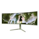 Arozzi Nova 49" Curved monitor komputerowy 124,5 cm (49") 5120 x 1440 px Dual QHD LED Zielony