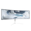 Arozzi Nova 49" Curved monitor komputerowy 124,5 cm (49") 5120 x 1440 px Dual QHD LED Biały