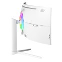 Arozzi Nova 49" Curved monitor komputerowy 124,5 cm (49") 5120 x 1440 px Dual QHD LED Biały