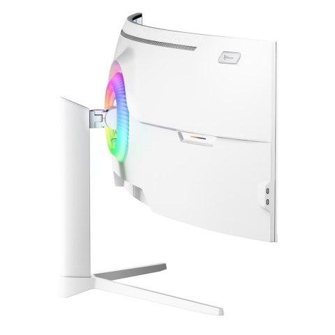 Arozzi Nova 49" Curved monitor komputerowy 124,5 cm (49") 5120 x 1440 px Dual QHD LED Biały