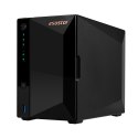 NAS Asustor AS3302T v2; Tower; 2x (3.5" SATA HDD/ 2.5" SSD); Realtek RTD1619B, 2GB DDR4, 1x 2.5GbE, 3x USB 3.2