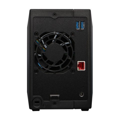 NAS Asustor AS3302T v2; Tower; 2x (3.5" SATA HDD/ 2.5" SSD); Realtek RTD1619B, 2GB DDR4, 1x 2.5GbE, 3x USB 3.2