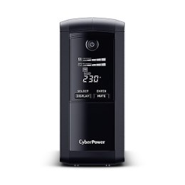 CyberPower VP700ELCD zasilacz UPS Technologia line-interactive 0,7 kVA 390 W 4 x gniazdo sieciowe